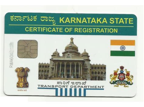 rc smart card status online karnataka|rc number card Karnataka.